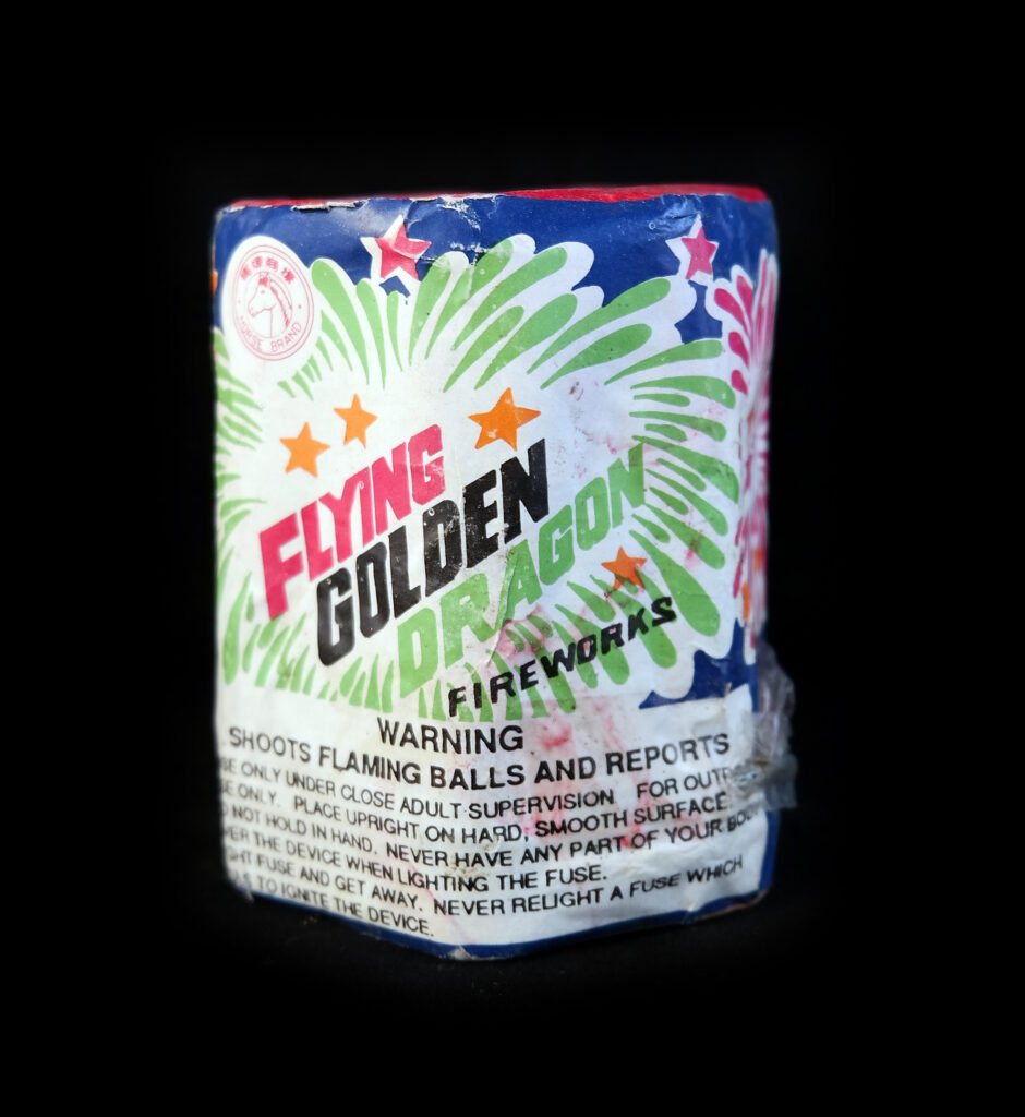Flying Golden Dragon Fireworks